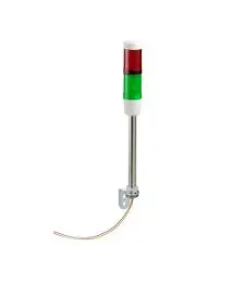 Produktfoto 1 von Schneider Electric Harmony XVM LED Signalturm Summer (in Basiseinheit integriert) 2-stufig Linse Rot, Grün 250V ac Dauer