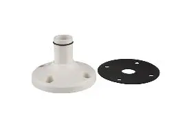 Produktfoto 1 von Schneider Electric Sockelbefestigungsplatte Weiß, für Modulare Tower-Leuchte, Befestigungsplatte, IP54