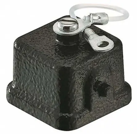 Produktfoto 1 von HARTING HAN Schutzabdeckung für Stromversorgungssteckverbinder in robuster Ausführung, Buchse, 500V, 2.08 mm², 0.5 mm²,
