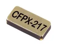 Produktfoto 1 von IQD 32.768 kHz Quarzmodul, Oberfläche, ±20 ppm, 12.5 pF, B. 1.5mm, H. 0.9 mm, L. 3.2 mm, SMD, 2-Pin