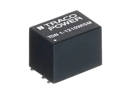 Produktfoto 1 von TRACOPOWER TDN 1WISM DC/DC Konverter, 3.3V dc OUT 300 mA Oberfläche 36V dc 1.6 kV dc 1 W -40 °C 90 °C