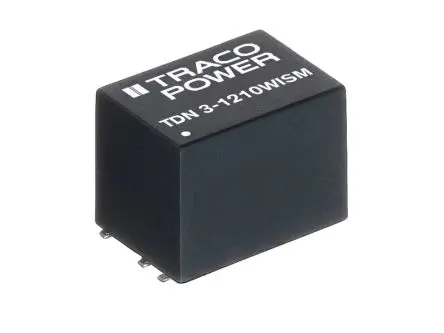 Produktfoto 1 von TRACOPOWER TDN 3WISM Isolierter DC/DC-Wandler, 3.3V dc OUT 700 mA Oberfläche 18V dc 1.6 kV dc 3 W -40 °C 70 °C