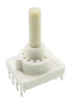 Produktfoto 1 von C & K 12-Stufen RTA Drehschalter Ein/Aus-Schalter, 1-polig / 150mA Lot, 22 mm x 22mm x 25.8 mm