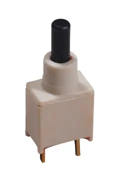 Produktfoto 1 von C & K Druckschalter Tastend THT, EIN-AUS Schalter, 1-polig 20V ac/dc / 0,4 VA @ 20 V ac/dc