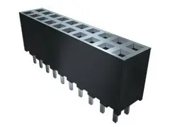 Produktfoto 1 von Samtec SQW Leiterplattenbuchse Gerade Oberfläche 34-polig / 2-reihig, Raster 2 mm Lot