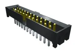 Produktfoto 1 von Samtec STMM Leiterplattenleiste Gerade, 10-polig / 2-reihig, Raster 2 mm Raster Oberfläche, Kabel-Platine, Ummantelt