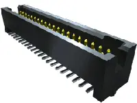 Produktfoto 1 von Samtec TFM Leiterplattenleiste gewinkelt, 40-polig / 2-reihig, Raster 1.27 mm Raster Oberfläche, Platine-Platine,