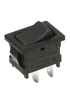 Produktfoto 1 von C & K Wippschalter, 1-poliger Ein/Ausschalter Ein-Aus, 10 A 12.9mm x 19.2mm, IP 65