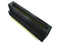 Produktfoto 1 von Samtec Serie MEC8-DV Kantensteckverbinder Buchse, 0.8 mm, 20-polig, 2-reihig, Vertikal, Kante Lot