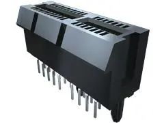 Produktfoto 1 von Samtec Serie PCIe Kantensteckverbinder Buchse, 1 mm, 98-polig, 2-reihig, Gerade, Kante Lot