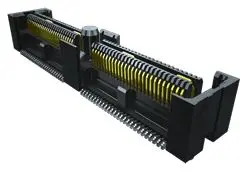 Produktfoto 1 von Samtec QFS Leiterplattenbuchse Gerade Oberfläche 104-polig / 2-reihig, Raster 0.635 mm Lot