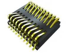 Produktfoto 1 von Samtec FSI Leiterplattenleiste Gerade, 40-polig / 2-reihig, Raster 1 mm Raster Oberfläche, Platine-Platine, Ummantelt