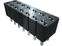 Samtec SLW Leiterplattenbuchse Gerade Durchsteckmontage 20-polig / 1-reihig, Raster 2.54 mm Lot
