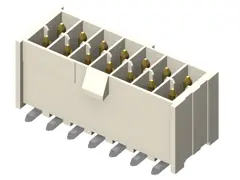 Produktfoto 1 von Samtec IPL1 Leiterplattenleiste Gerade, 4-polig / 2-reihig, Raster 2.54 mm Raster Oberfläche, Kabel-Platine, Ummantelt