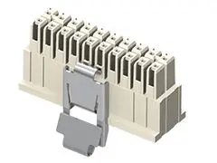 Produktfoto 1 von Samtec IPD1 Stecker Crimpsteckverbinder-Gehäuse 2.54 mm, 10-polig / 2-reihig Gerade, Kabel für FFC-Steckverbinder,