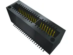 Produktfoto 1 von Samtec Serie MEC1 Kantensteckverbinder Buchse, 1 mm, 16-polig, 2-reihig, Gerade, SMD Lot