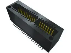 Produktfoto 1 von Samtec Serie MEC1 Kantensteckverbinder Buchse, 1 mm, 16-polig, 2-reihig, Gerade, Oberfläche Lot