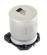 Produktfoto 1 von Vishay CLA-V Oberfläche Kondensator 470 μF Lot 20 % / 63V dc, Ø 16 mm x 22 mm x 18.6 mm, 150 °C