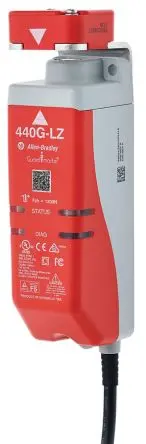 Produktfoto 1 von Allen Bradley Guardmaster, 440G-LZ Magnetverriegelungsschalter Strom zum Sperren/Entsperren Betätiger inklusive, mit