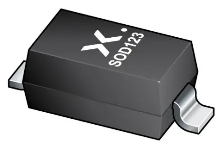 Produktfoto 1 von Nexperia Universal-Diode Einfach 215 mA 100 V Oberfläche SOD-123 2-Pin