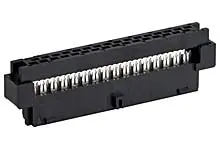 Produktfoto 1 von Molex 87568 IDC-Steckverbinder Buchse, Gerade, 12-polig Kabel / 2-reihig, Raster 2 mm