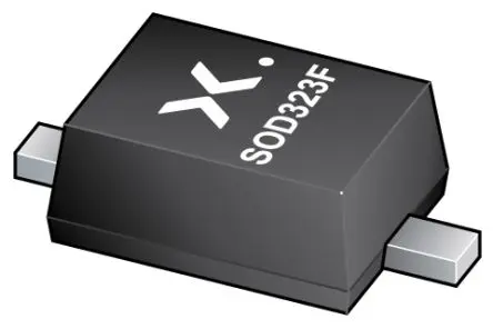 Produktfoto 1 von Nexperia Zenerdiode Einfach 1 Element/Chip Oberfläche 39 V 5 % / 550 mW max, SOD-323 2-Pin