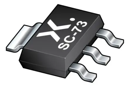 Produktfoto 1 von Nexperia Oberfläche Transistor PnP -80 V / -1 A, SOT-223 3-Pin