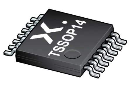 Nexperia Logikgatter, 4-Elem., Buffer & Line-Driver, 74LVC, Tri-State, 24 mA, 14-Pin, TSSOP, 4 Schmitt-Trigger-Eingang
