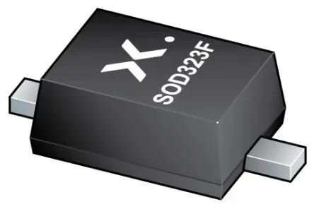 Produktfoto 1 von Nexperia Zenerdiode Einfach 1 Element/Chip Oberfläche 6 V 2 % / 500 mW max, SOD-323 2-Pin