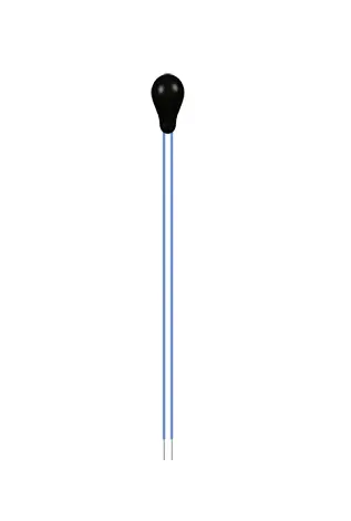 Produktfoto 1 von EPCOS B57861S NTC-Thermistor, NTC, 15 s 6.5 mm 2.41 mm, Temperaturmessung 2.41 mm, 60 mW AEC-Q200 Rev D