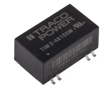 TRACOPOWER TIM 2 DC/DC Konverter, 5V dc OUT 400 mA Oberfläche 12V dc 5 kV ac 2 W -40 °C 95 °C