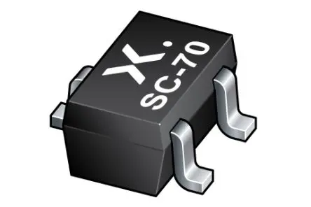 Produktfoto 1 von Nexperia Oberfläche Transistor NPN 20 V / 25 mA, SOT-323 3-Pin
