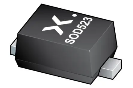 Nexperia AEC-Q101 1 ESD-Schutzdiode Unidirektional Einfach 45 W 5.3 V min., 2-Pin, Oberfläche 3.3 V max SOD-523