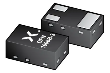 Produktfoto 1 von Nexperia Oberfläche Transistor NPN 65 V / 100 mA, DFN 3-Pin