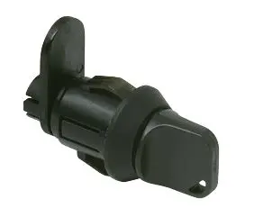 Produktfoto 1 von C & K Schlüsselverriegelungsschalter RJ45, Ethernet 2-Positionen SPST Flach