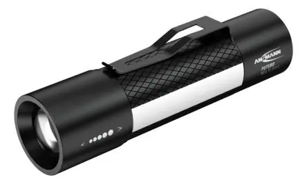 Produktfoto 1 von Ansmann Taschenlampe LED Schwarz, 220 lm / MULTI 3IN1, 125 mm