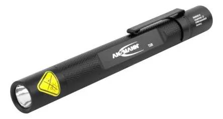Produktfoto 1 von Ansmann Stift-Taschenlampe LED Schwarz, 130 lm / T120, 139 mm
