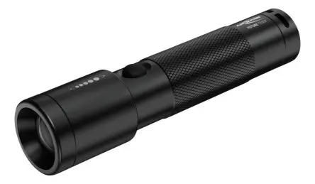 Produktfoto 1 von Ansmann Taschenlampe LED Schwarz, 200 lm / T200F, 135 mm