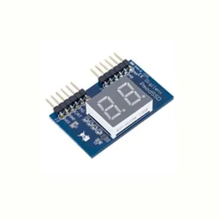 Produktfoto 1 von Digilent Anzeigetafel, 7-Segment-Anzeige Anzeigemodul Pmod SSD Two 6-pin Pmod connectors with GPIO interfaces
