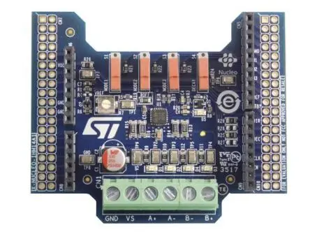 Produktfoto 1 von STMicroelectronics X-NUCLEO-IHM14A1 Evaluierungsplatine, Schrittmotortreiber-Erweiterungsboard Motortreiber, für Arduino
