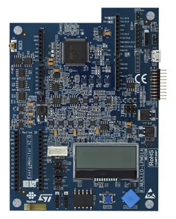 Produktfoto 1 von STMicroelectronics X-NUCLEO-LPM01A Stromplatine, STM32 Nucleo Erweiterungsplatine Energieverwaltung, für STM32 Nucleo