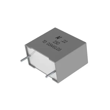 KEMET R60, AEC-Q200 Folienkondensator 250 V dc 160V ac 22 μF ±10 %, Durchsteckmontage Raster 37.5 mm