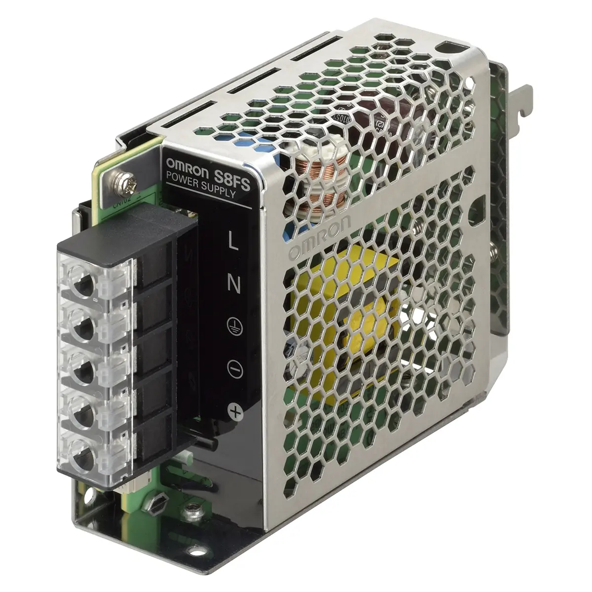 Produktfoto 1 von Omron S8FS-G DIN-Schienen Netzteil Getaktet 5V dc / 8A 50W 100 → 240V ac