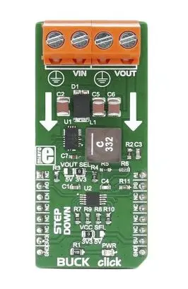 Produktfoto 1 von MikroElektronika LT3976 Entwicklungskit, BUCK-Klick