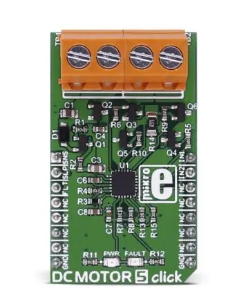 Produktfoto 1 von MikroElektronika DRV8701 Entwicklungskit, DC MOTOR 5 Klick Gleichstrommotor