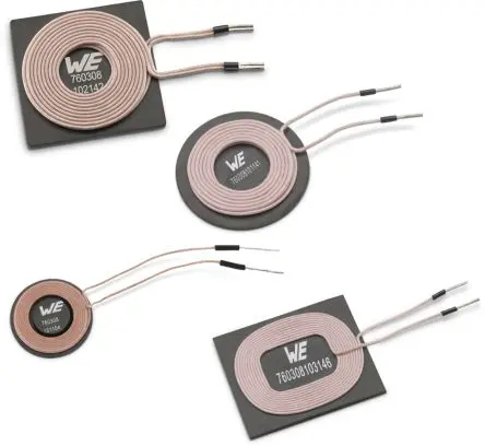 Produktfoto 1 von Wurth Elektronik WE-WPCC Drahtlose Ladespule 19.5 μH Übertrager 12 mΩ 20 A