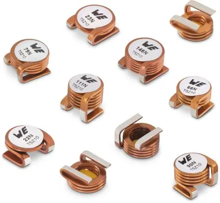 Produktfoto 1 von Wurth Elektronik WE-AC HC Spuleninduktivität, 0.117 μH 211, 32 A, Oberfläche / R-DC 1.43 mΩ, max. 345 MHz, Ø 11.5 mm, Ø