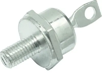 Produktfoto 1 von Vishay VS-40HF Schraubanschlussklemme Diode Wechselnd Kathoden-Bolzen, 800 V / 40 A, 2-Pin DO-203AB