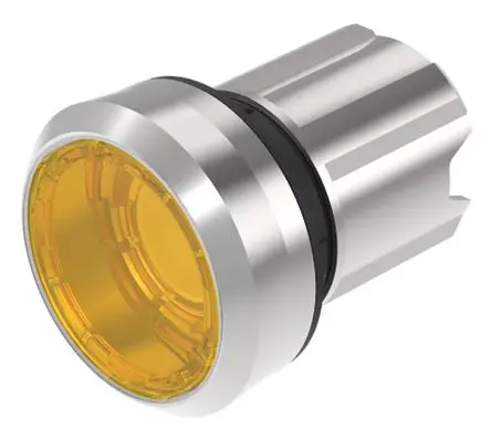 Produktfoto 1 von EAO Series 45 Druckschalter Ø 22.3 mm, Gelb Rund Kunststoff, IP66