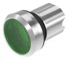 Produktfoto 1 von EAO 45 Druckschalter Ø 22.3 mm, Schwarz Tastend Rund Kunststoff, IP66
